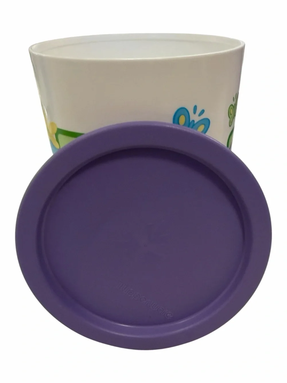 Tupperware Tiwi Canisters with Purple Lids